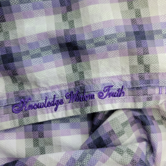 Robert Graham Mens Shirt Size XL Button Up Long Sleeve Flip Cuff - Picture 8 of 13